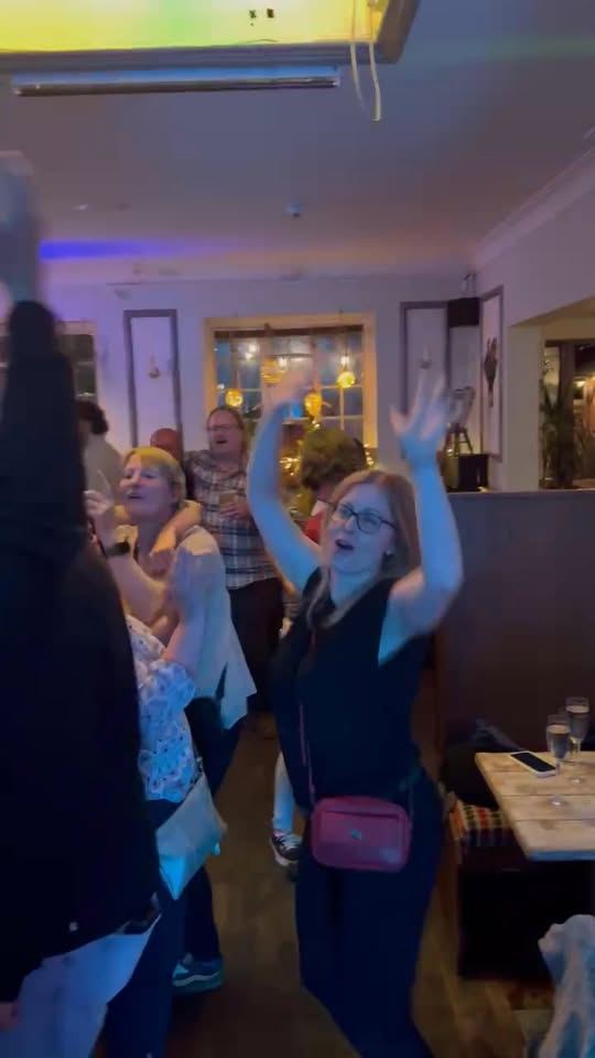 Hands in the air