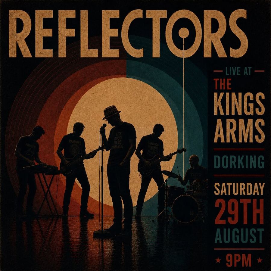 Gig poster: The Kings Arms, Dorking