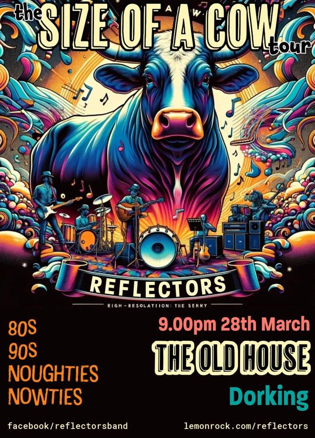 Gig poster: The Old House, Dorking